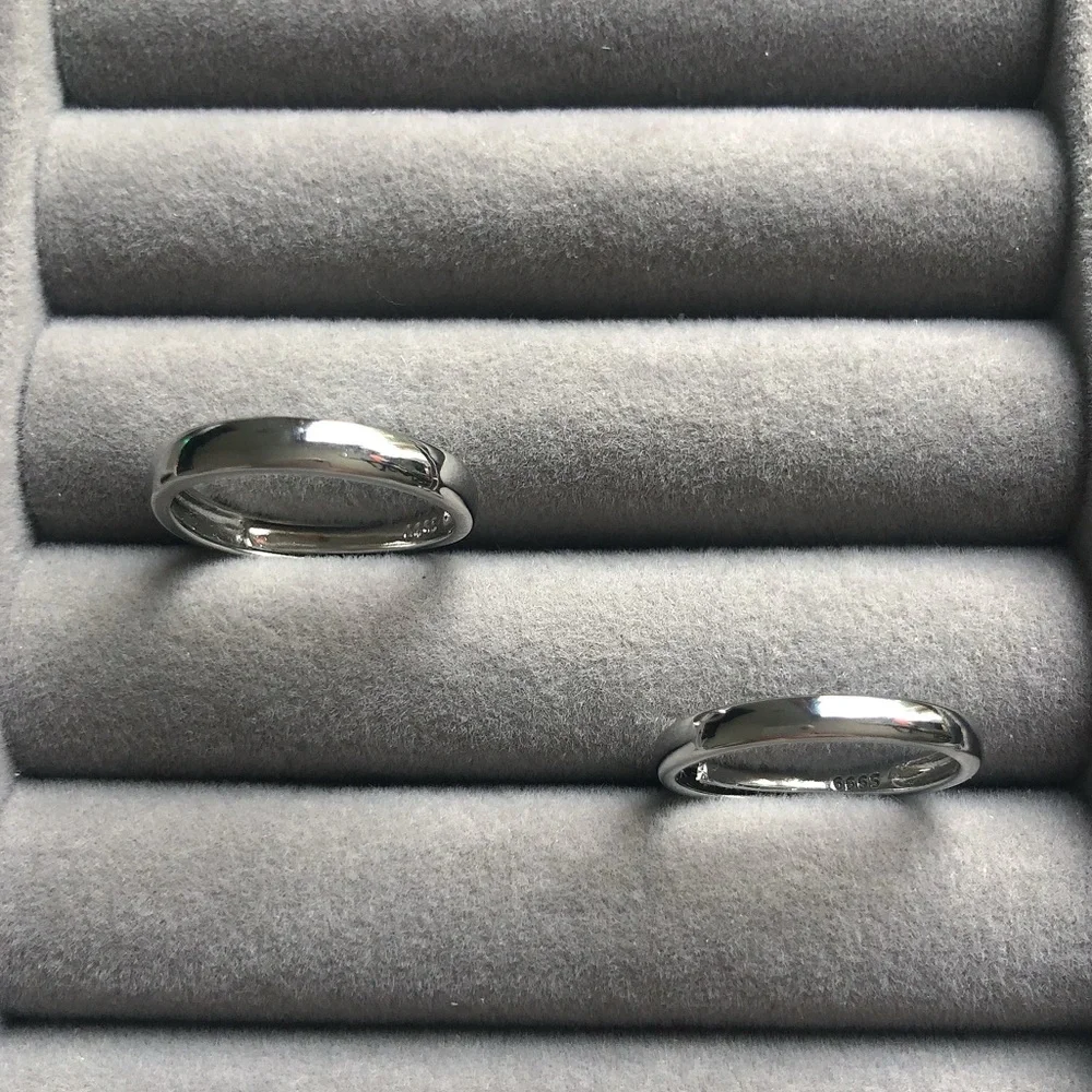 🌟🌟Silver Couple Rings - Picture 4 of 11